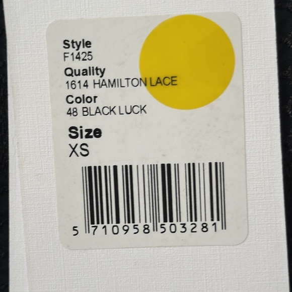 NWT Ganni Black Top Size XS - Picture 7 of 10